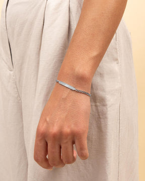 Gravurarmband Gravurplatte