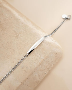Gravurarmband Gravurplatte