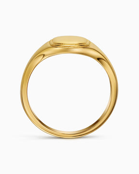 Gravurring Goldring Oval