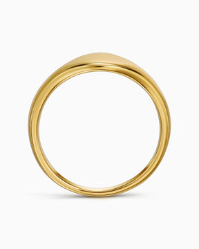 Handabdruck Gravurring Damen Goldring