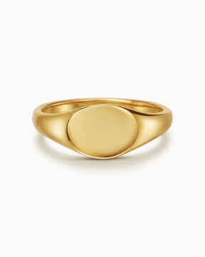 Gravurring Damen Goldring