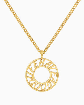 Circle Name Necklace