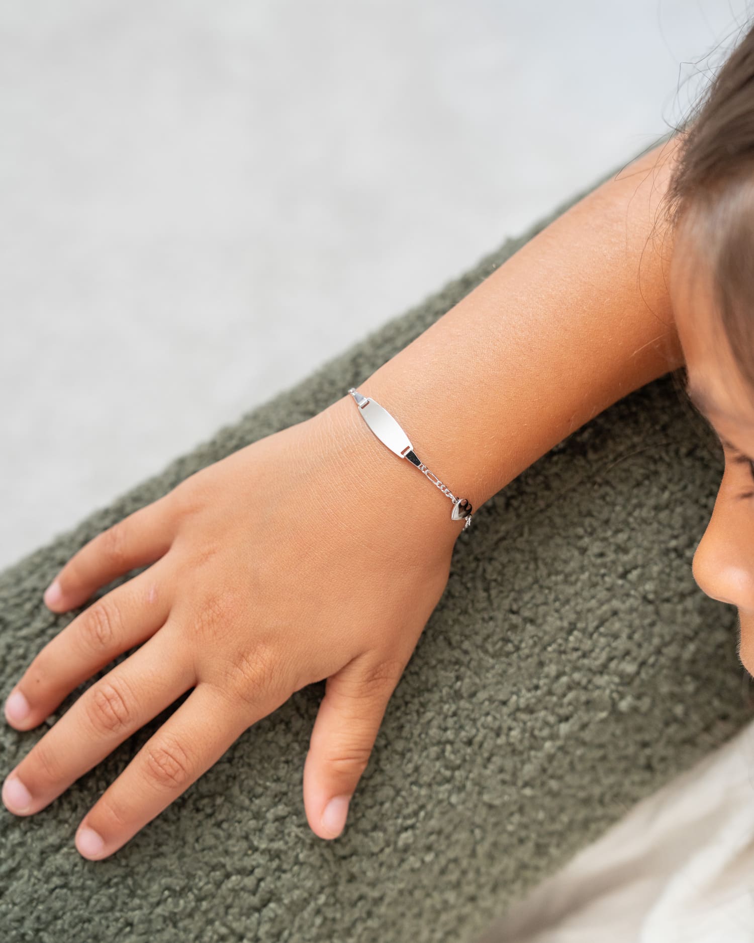 Gravurarmband Gravurplatte Herz