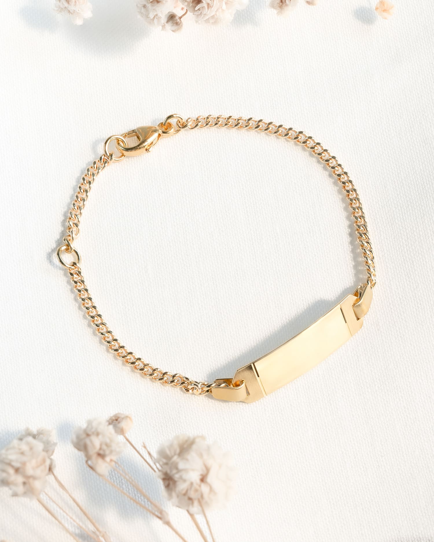 Gravurarmband Gravurplatte