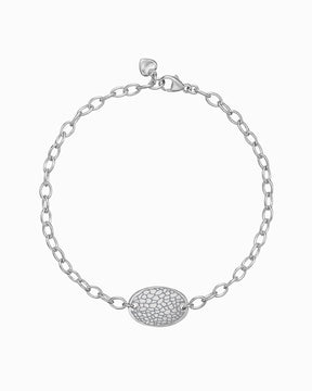 Nasenabdruck Gravurarmband Gravurplatte Oval