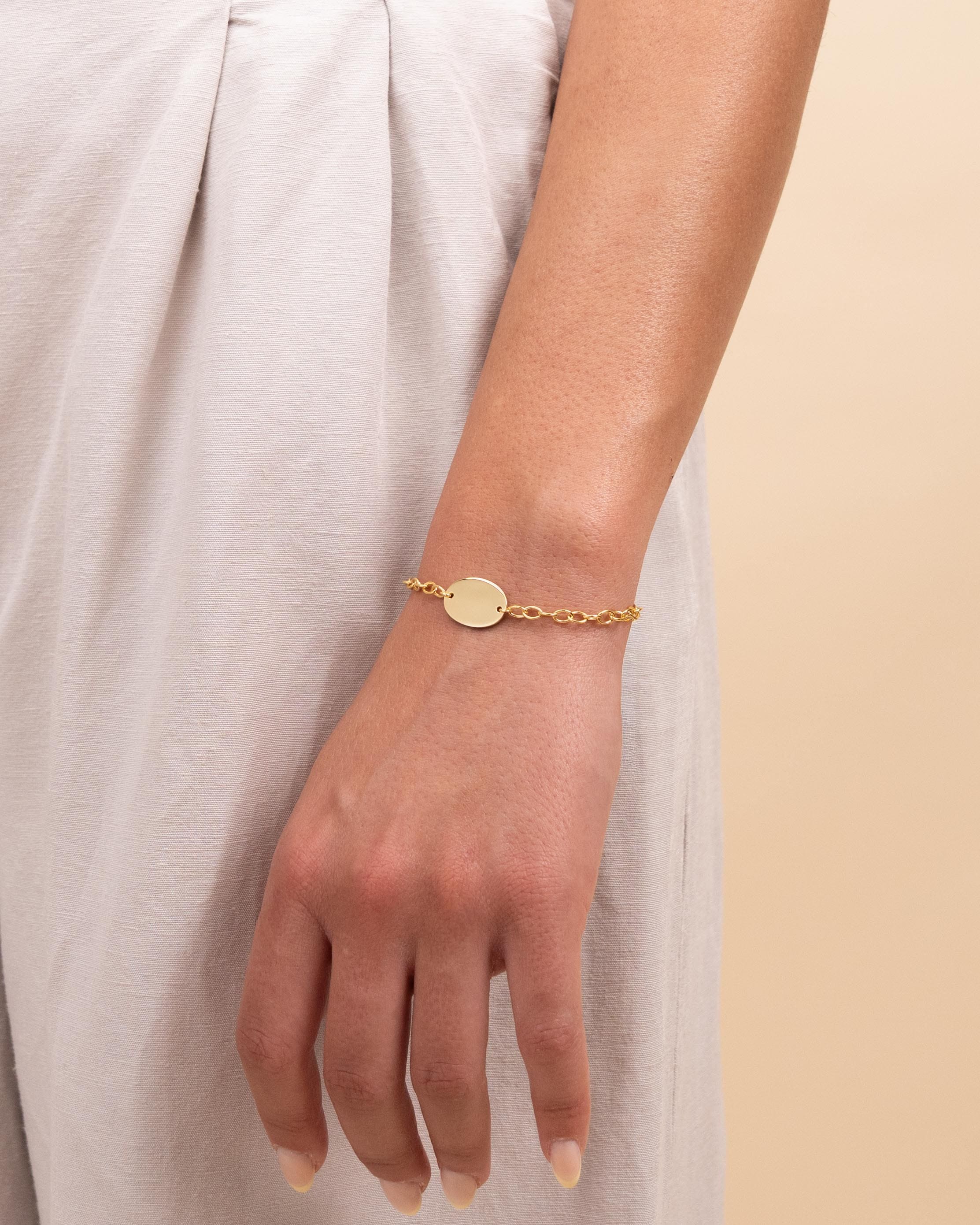 Sternzeichen Gravurarmband Gravurplatte Oval