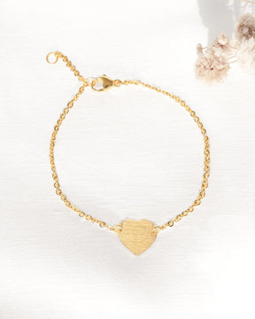 Gravurarmband Gravurplatte Herz