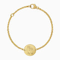 Dierenriemteken graveerarmband graveerplaatje rond