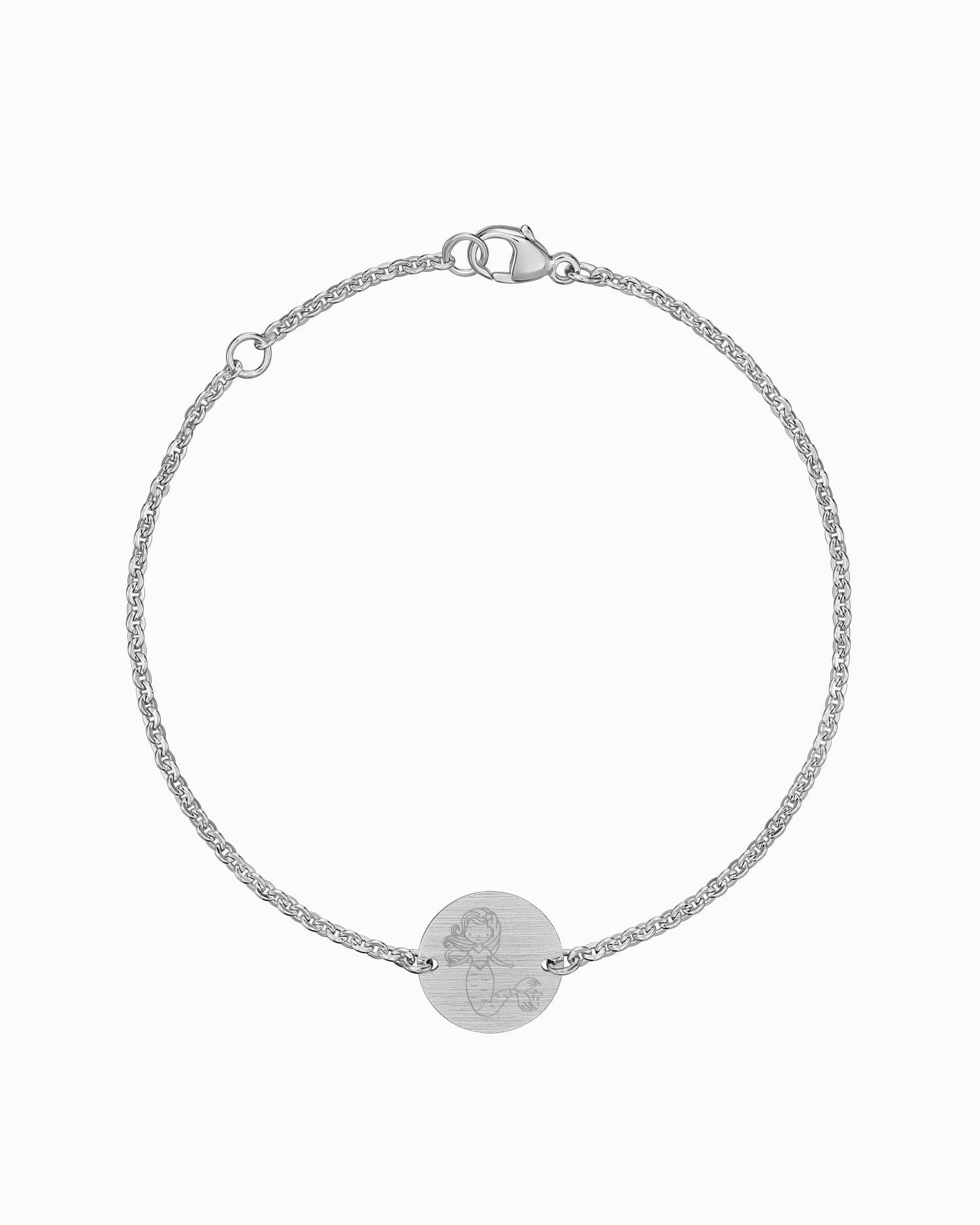 Kindersymbole Gravurarmband Gravurplatte Rund