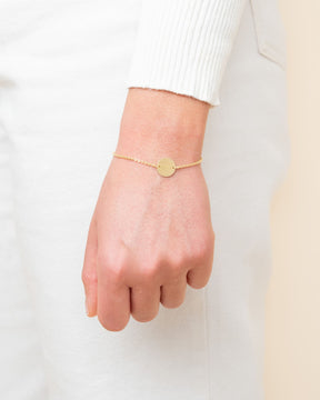 Sternzeichen Gravurarmband Gravurplatte Rund