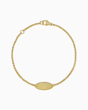 Nasenabdruck Gravurarmband Gravurplatte Oval