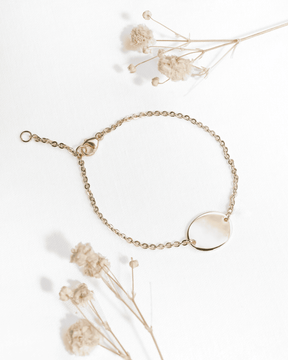 Fußabdruck Gravurarmband Gravurplatte Oval