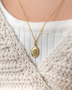 Engraved plates, pendants, necklaces, guardian angels