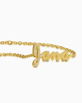 Namensarmband Zirkonia