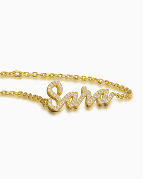 Namensarmband Zirkonia