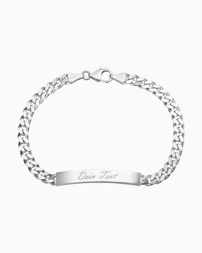 Gravurarmband Gravurplatte Panzer ID-Armband