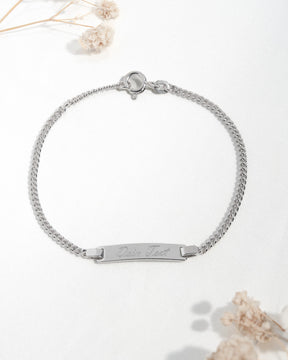 Gravurarmband Gravurplatte