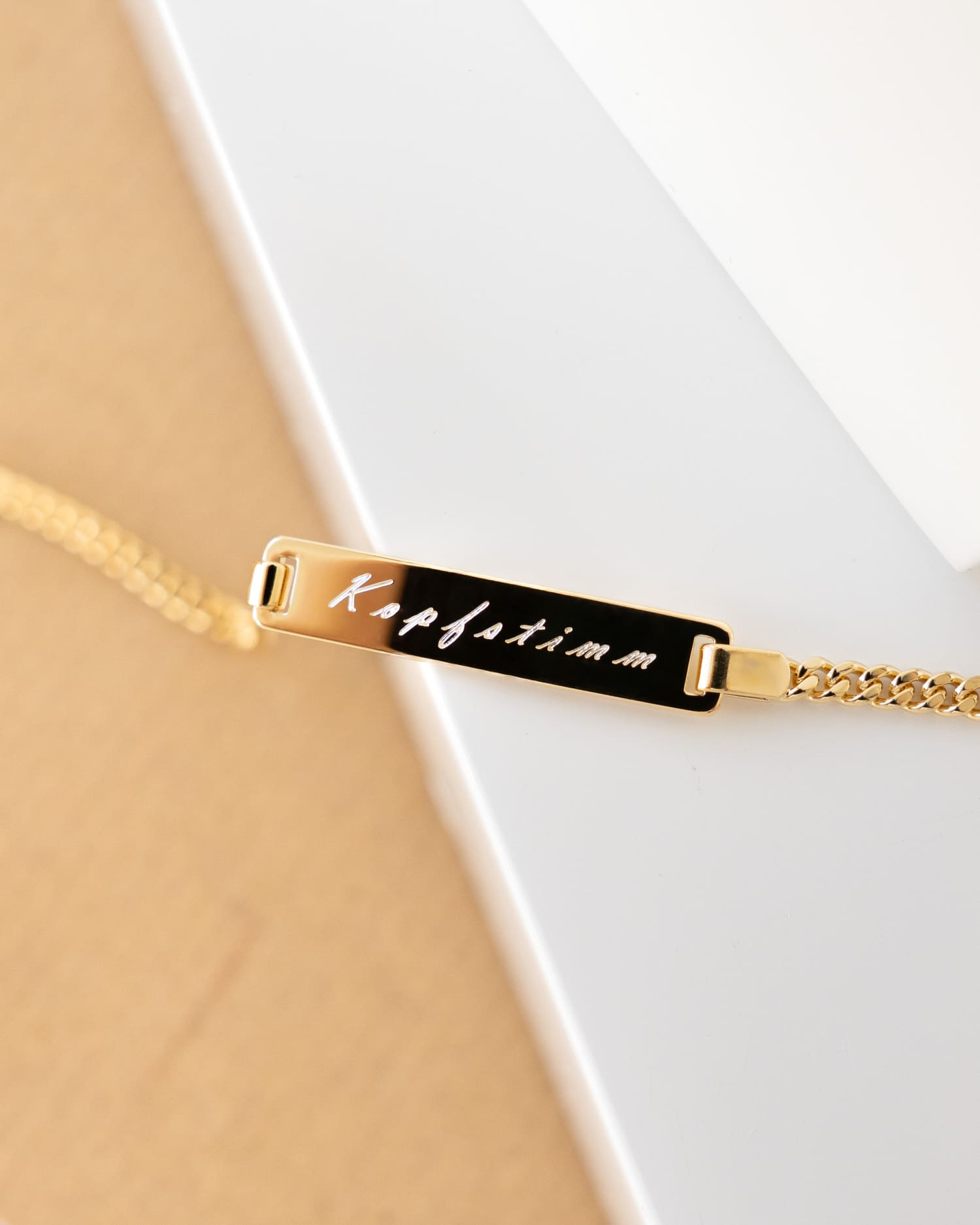 Engraving bracelet Engraving plate