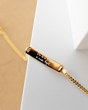 Engraving bracelet Engraving plate