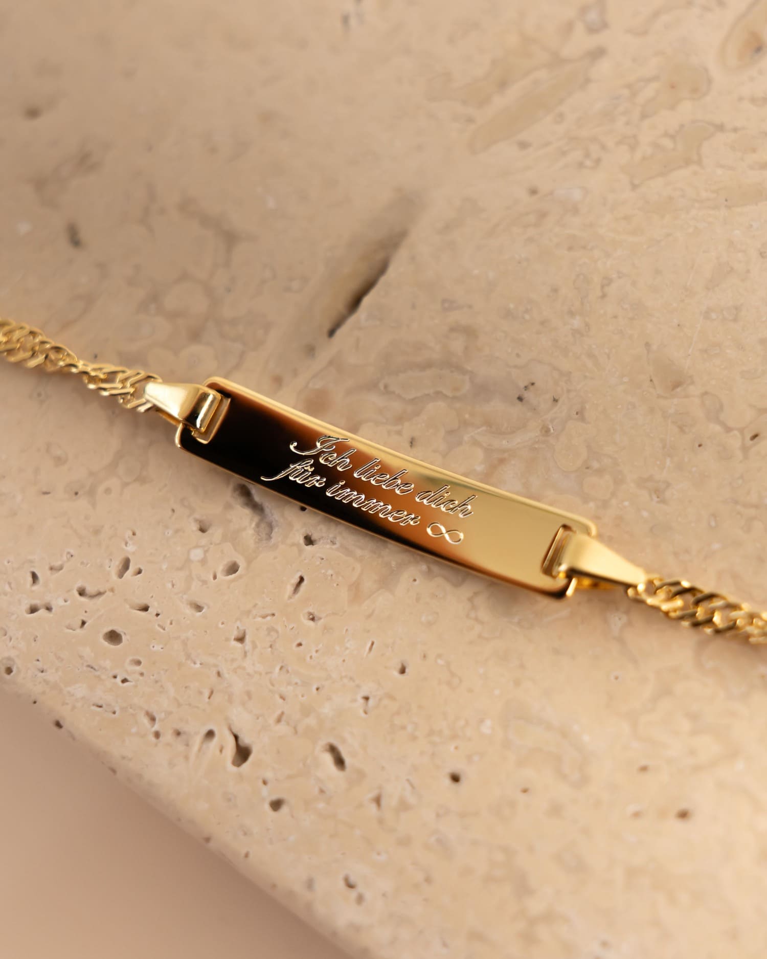 Graveerarmband Graveerplaat