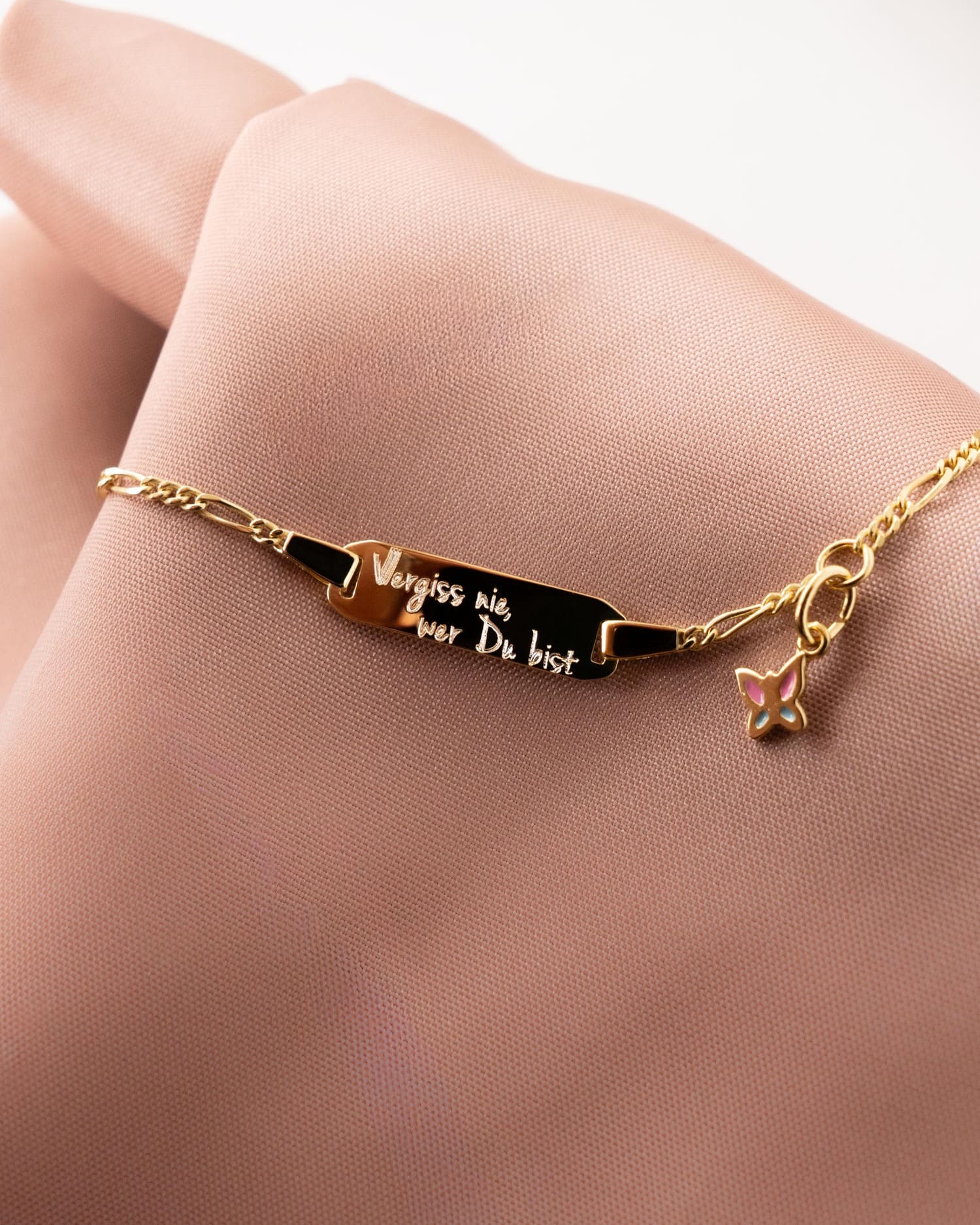 Engraving bracelet engraving plate butterfly