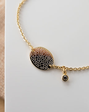 Engraving bracelet engraving plate oval zirconia