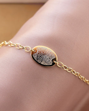 Gravurarmband Gravurplatte Oval