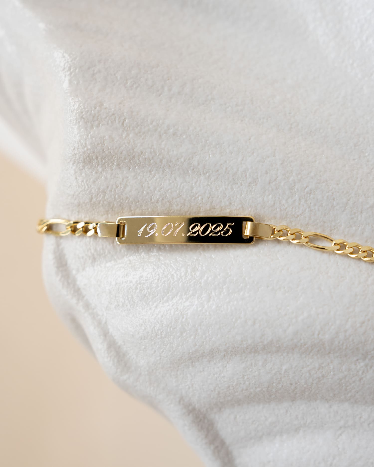 Gravurarmband Gravurplatte