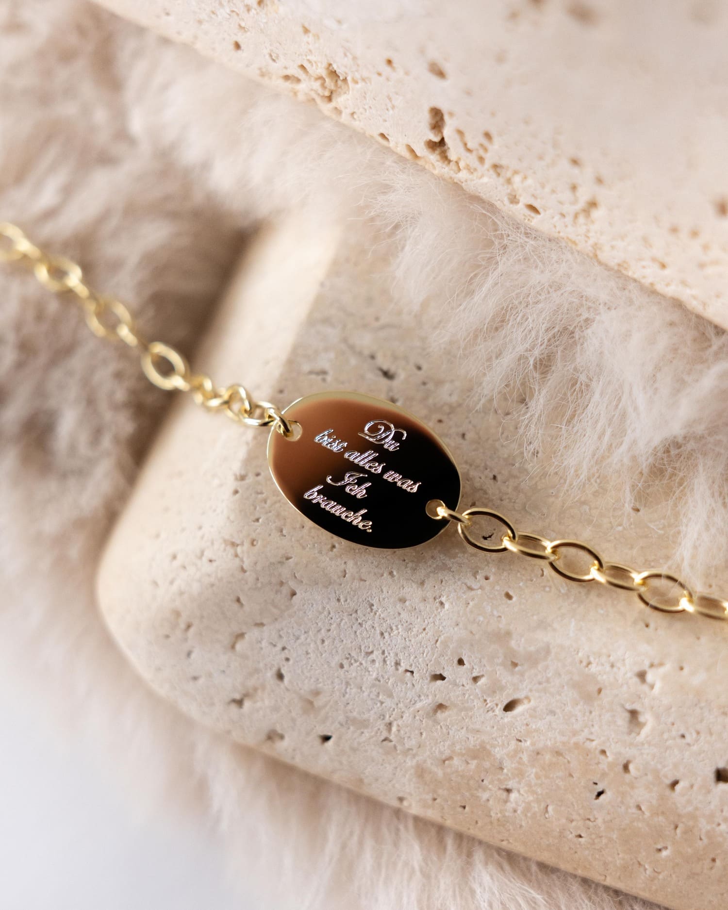 Graveerarmband graveerplaat ovaal