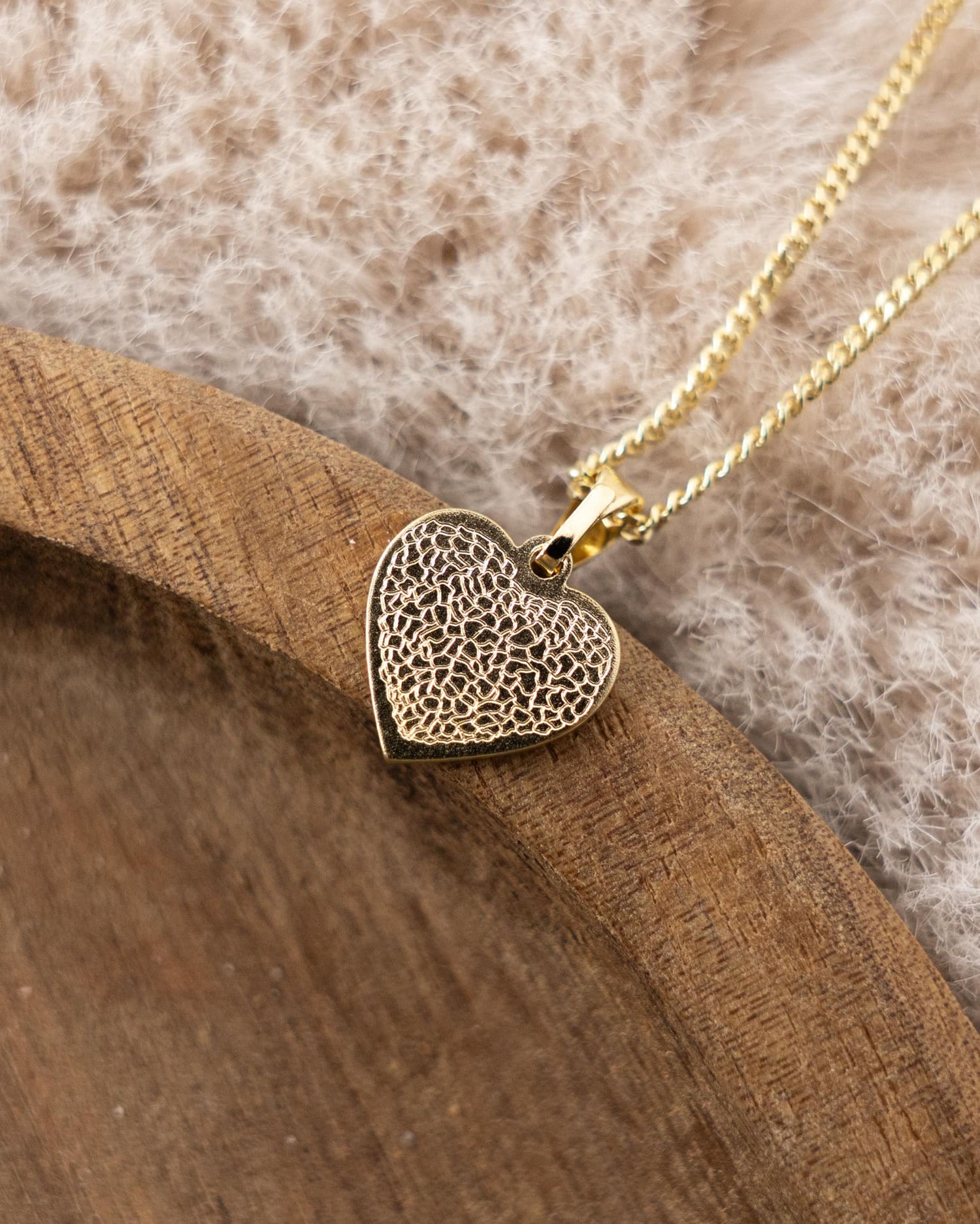 Nose print heart necklace engraving plate pendant 12mm