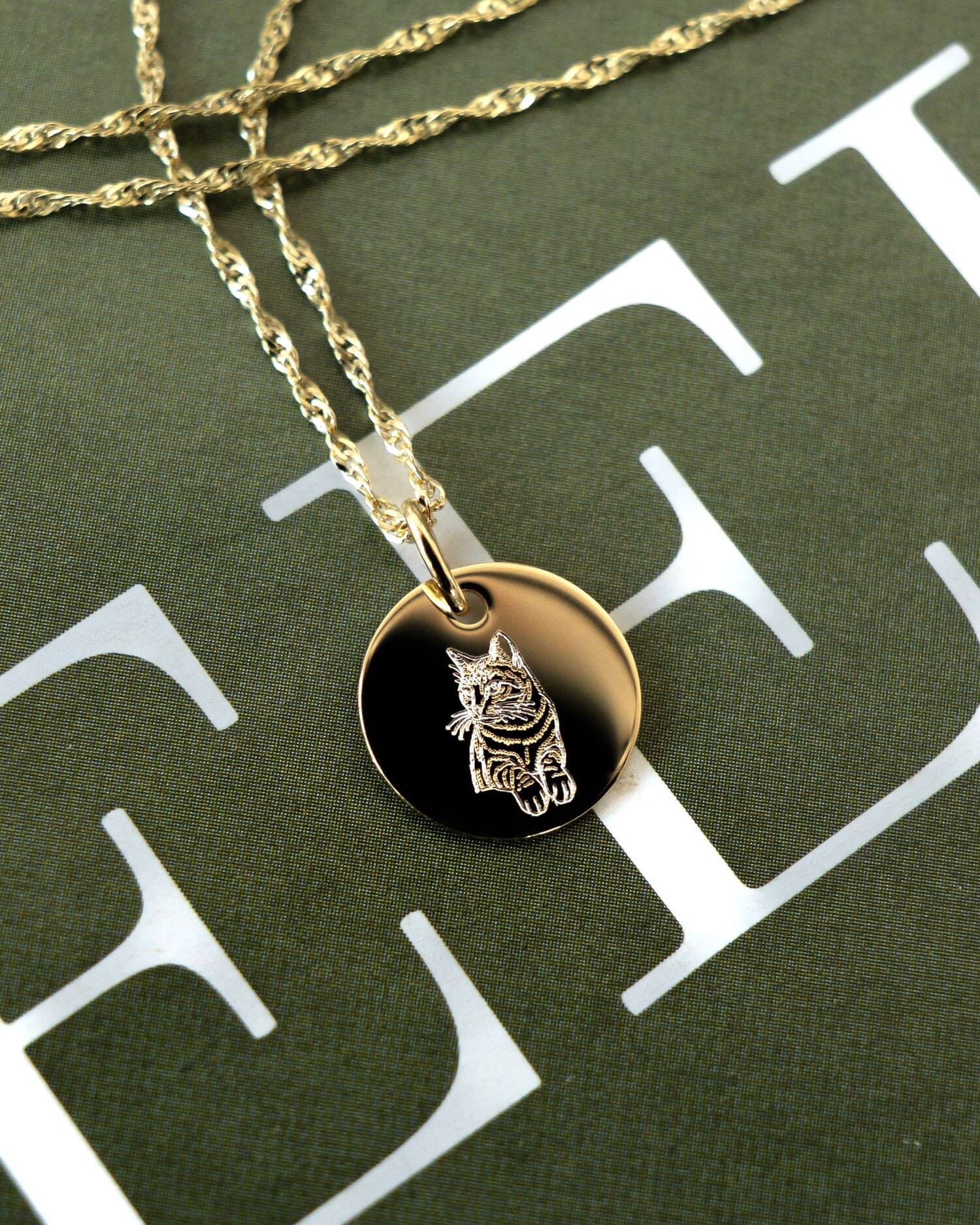 Image/Graphic Uploaded Engraving Plates Necklace Pendant Round 12mm