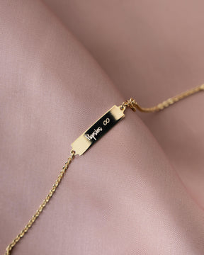 Gravurarmband Gravurplatte Herz