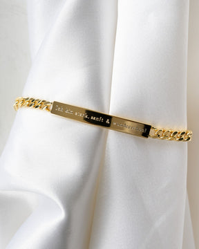 Gravurarmband Gravurplatte