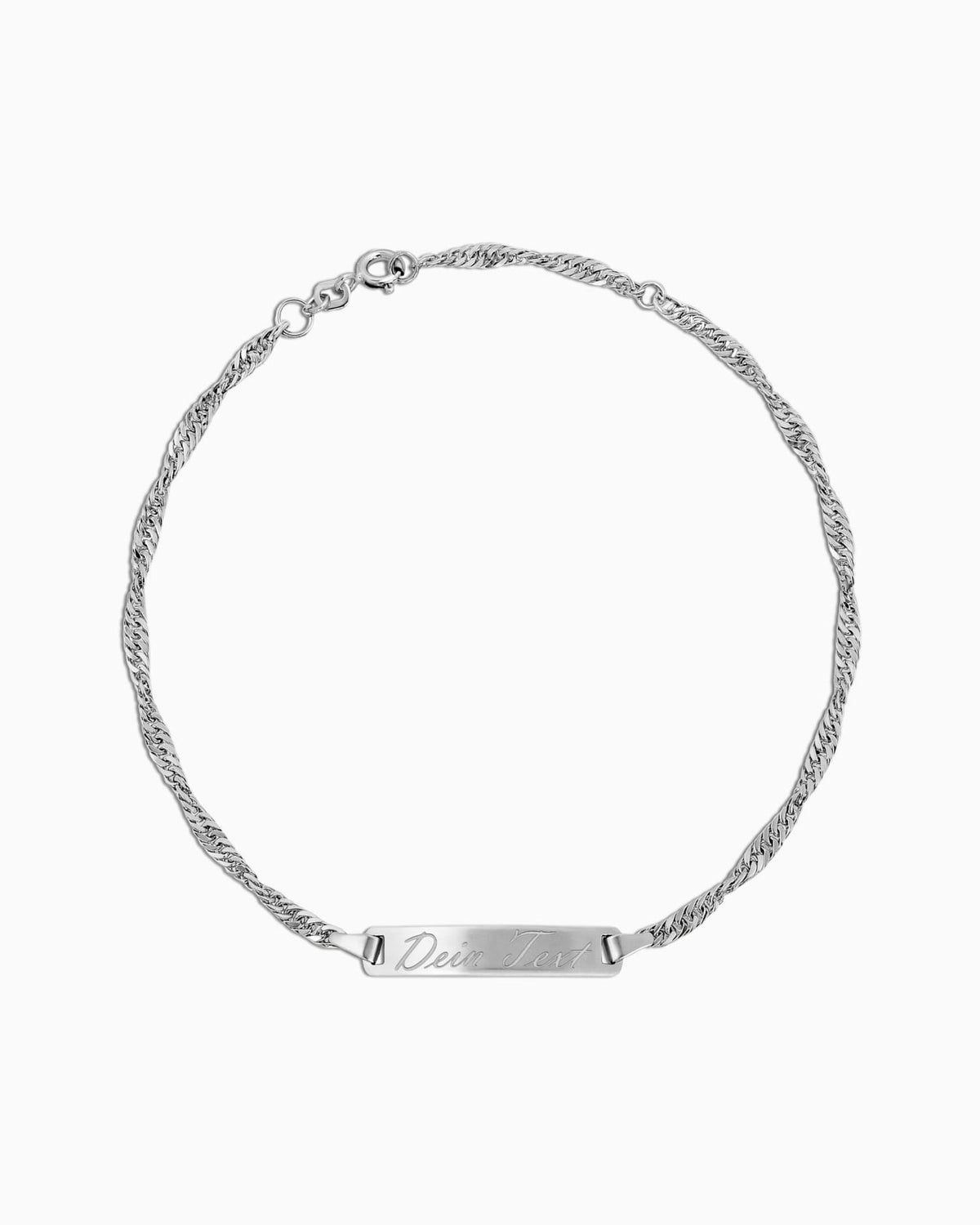 Gravurarmband Gravurplatte
