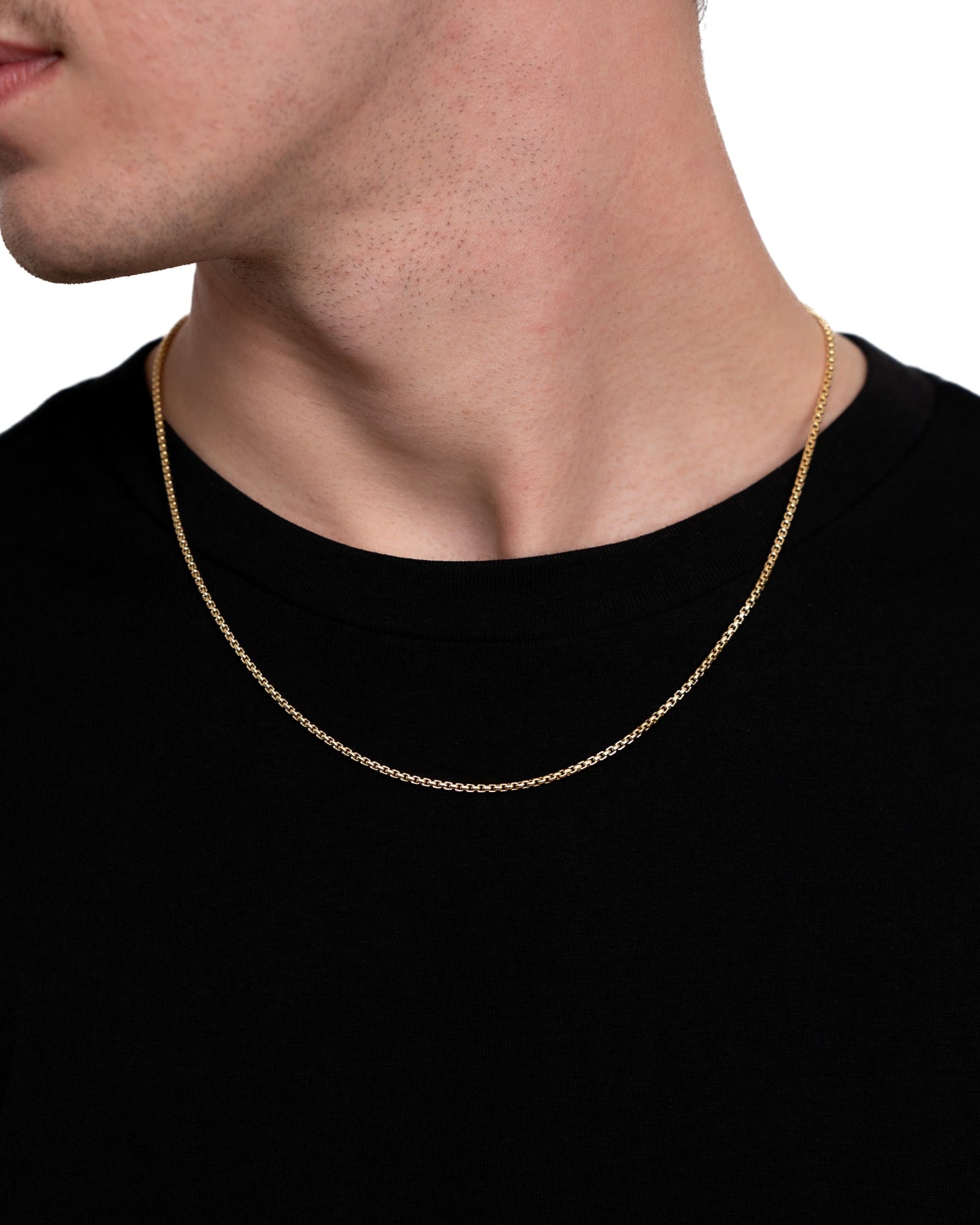 Venezianerkette 925 Silber 18 Karat Vergoldet 2,00mm