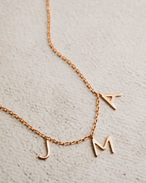 Namenskette / Buchstaben Halskette