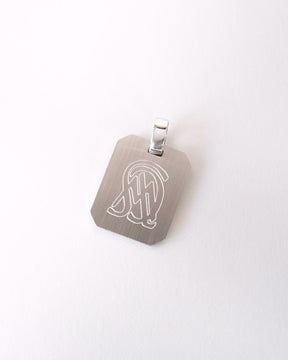 Bild/Grafik Upload Gravurplatten Halskette Anhänger Oktagon