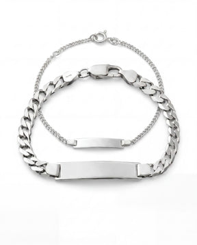 Partner Armband Gravurarmband Panzer