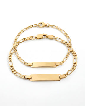 Partner Armband Gravurarmband Figaro