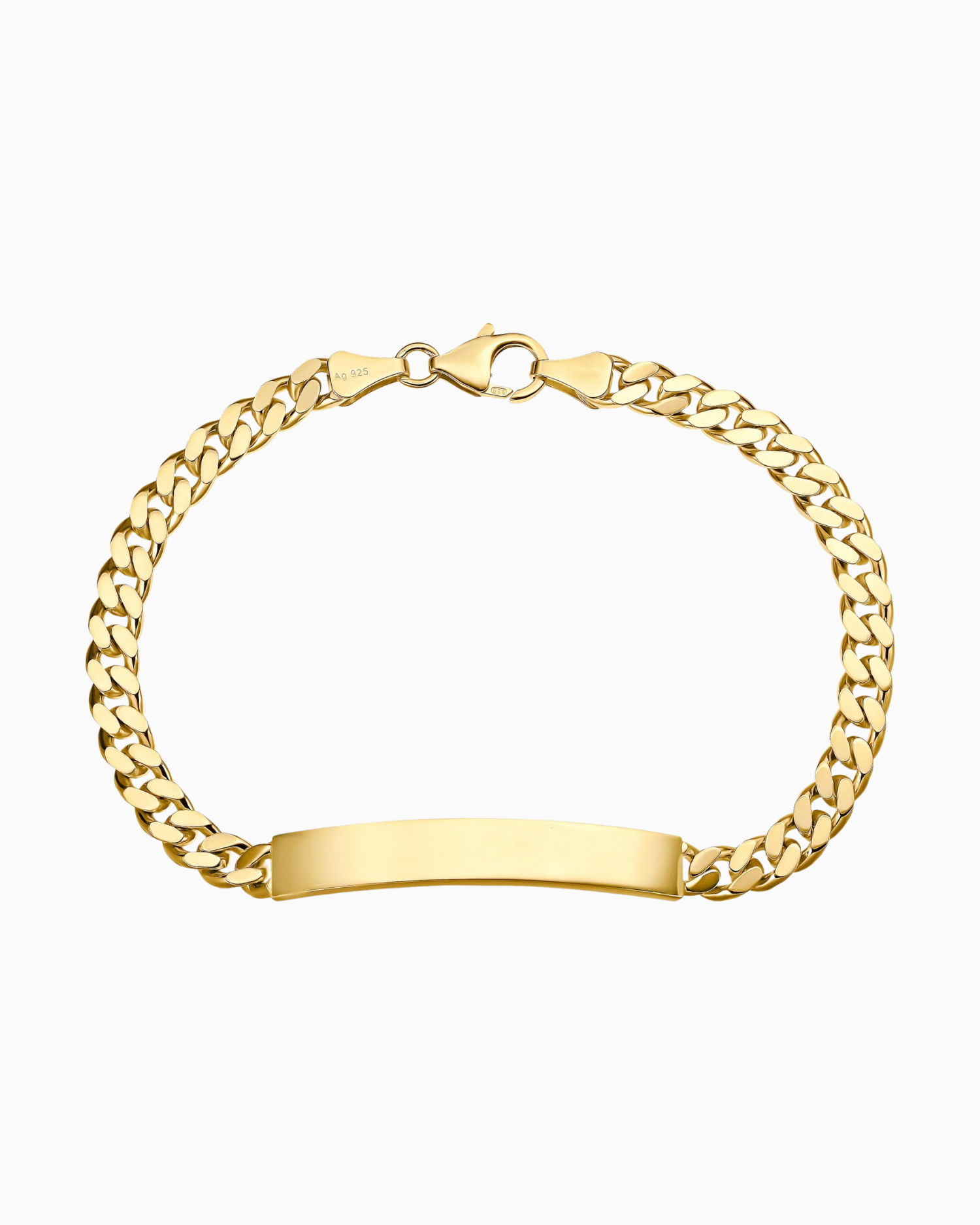 Engraving bracelet Engraving plate Armored ID bracelet