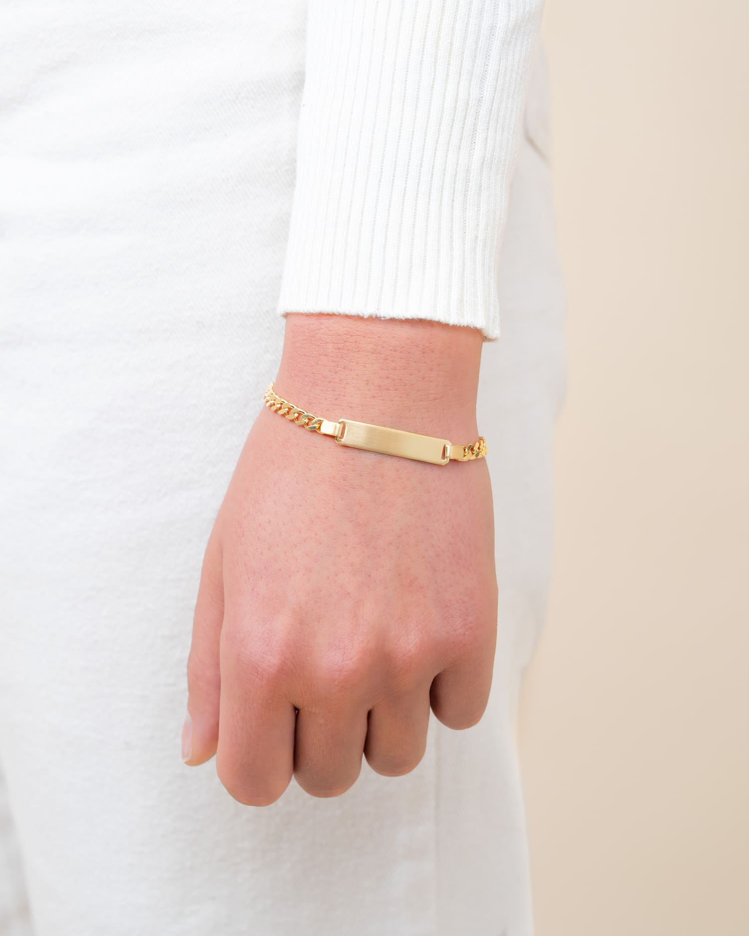 Engraving bracelet Engraving plate Frosted