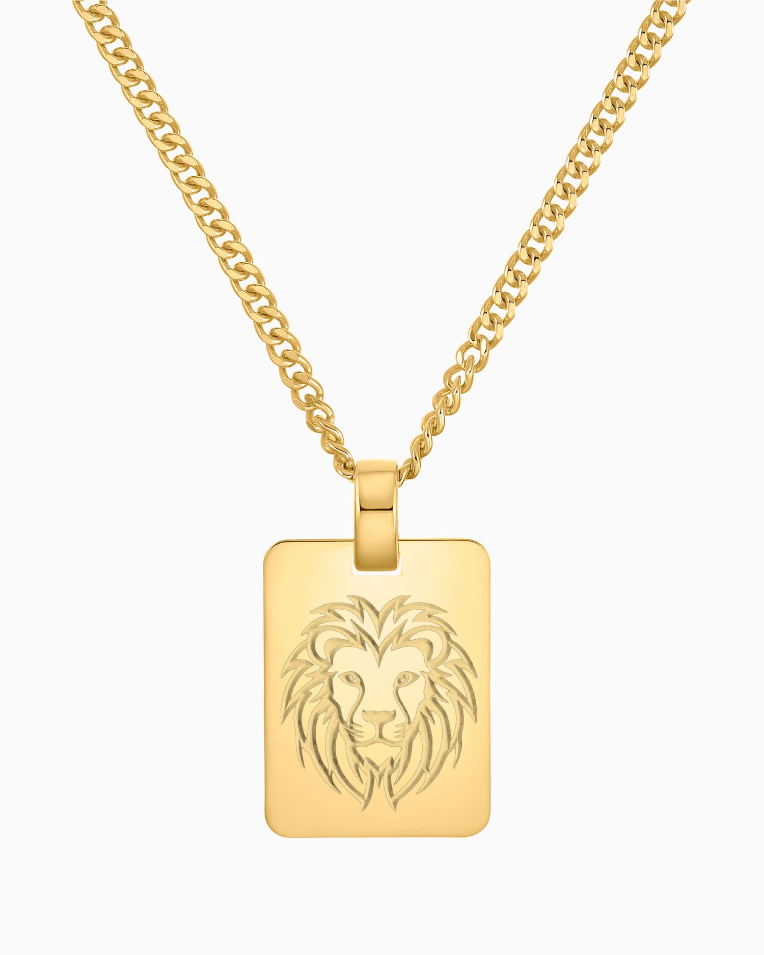 Graphic upload engraving plates necklace pendant rectangle