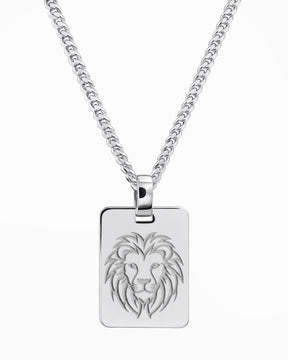 Graphic upload engraving plates necklace pendant rectangle