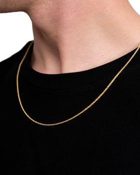 Cord chain 585 gold 1,70mm