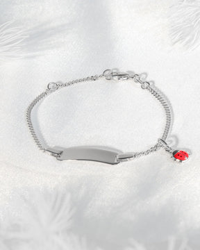 Engraving bracelet engraving plate ladybug