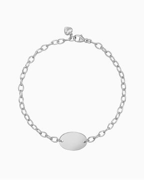 Engraving bracelet engraving plate oval