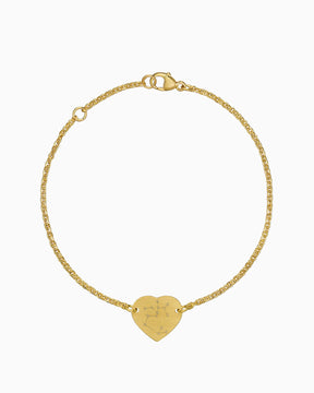 Zodiac sign engraving bracelet engraving plate heart