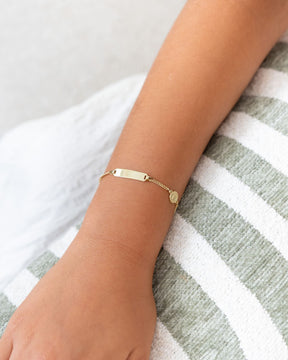 Engraving bracelet engraving plate baby feet