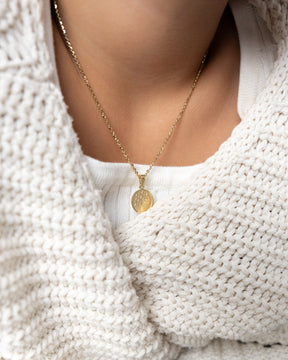 Engraving plates necklace pendant tree of life 12mm