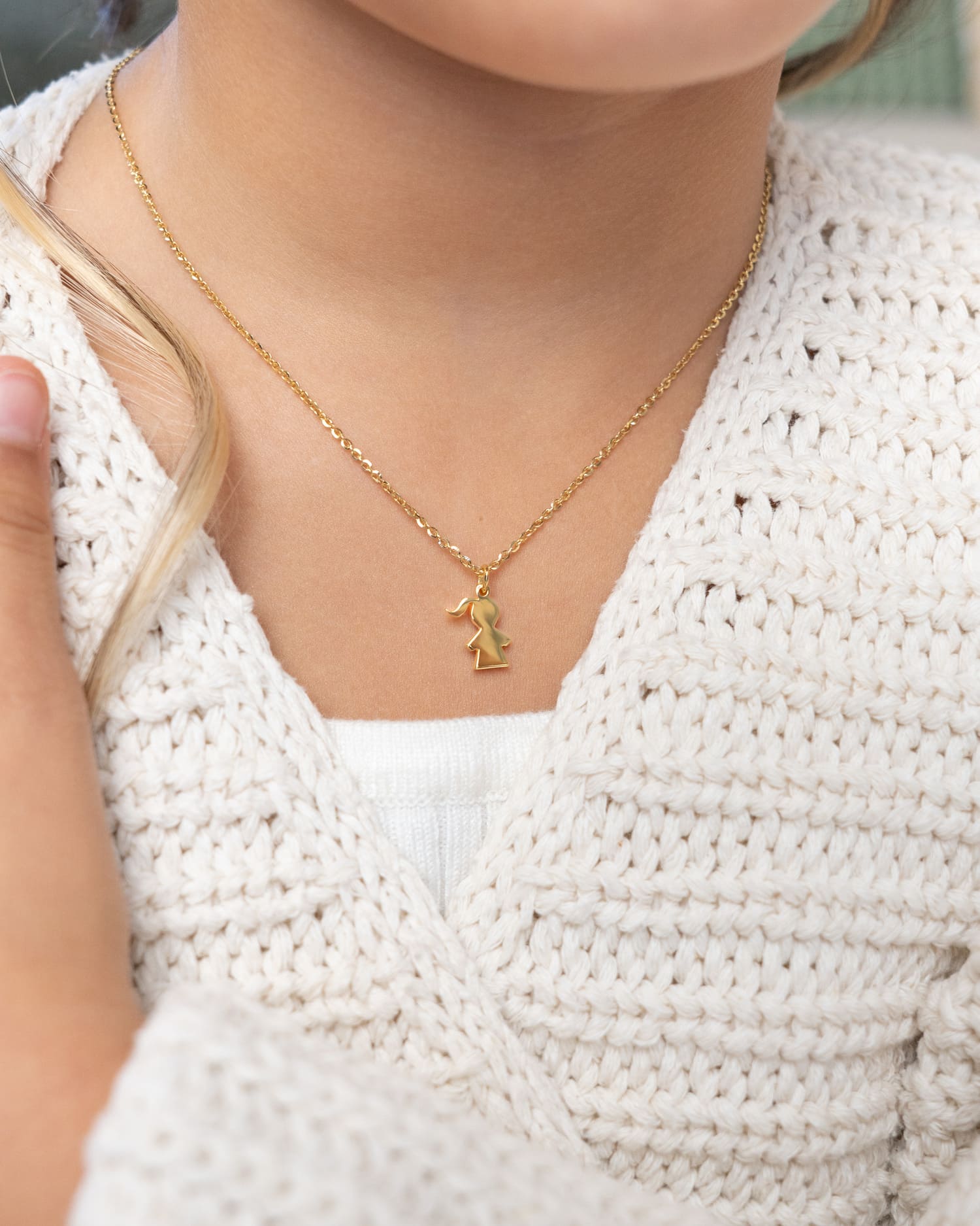 Girls' Necklace Pendant Engraving Plate